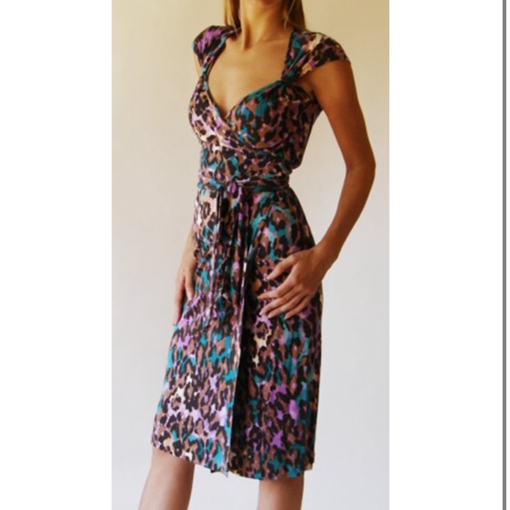 Diane VonFurstenberg Rita silk wrap dress